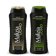 Dầu Gội Sữa Tắm Malizia Uomo hương thơm thể thao cho nam 2in1 Italy 250ml