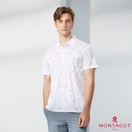 [MONTAGUT MONTAGUT] Type LOGO Half-Sleeve POLO Shirt (S3204-90)