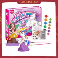 Flower Fairy Unicorn Painting Set 3D DIY Coloring Toys
