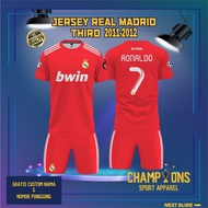 RE4L M4DR1D THIRD 2011-2012 Football Jersey – Full Printing Dryfit Milano | Name & Number