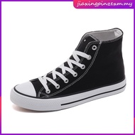 【DING DANG】READY STOCK Korean Style Fashion shoes Men Women Canvas High top casual student shoes Out