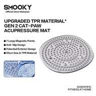 【Official】SMOOKY Gen2 Cat-Paw TPR Material 55cm Acupressure Jogging Mat & Fat-Burning Pad 第二代猫爪指压板 T