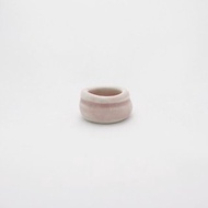 袖珍迷你陶瓷花盆-淺粉色-請務必確認尺寸再下標