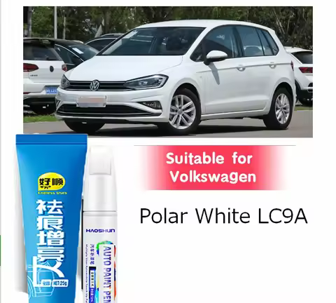 Suitable for FAW Volkswagen paint fixer touch-up pen Candy White LB9A Polar white LC9A L0K1 LY9C Y9H