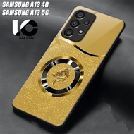 Softcase SAMSUNG Galaxy A13 4G Casing SAMSUNG Galaxy A13 5G Case Glossy Casing Shiny Glass Protector