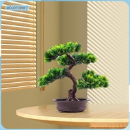 [mojotorw7] Artificial Bonsai Tree, Simulation Bonsai, Green Tree, Realistic Potted Decorative Bonsa