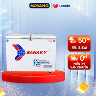 [GIAO TẠI HCM] - VH 2899W3 | Tủ đông/mát Inverter Sanaky VH-2899W3 (2 ngăn 2 cánh 220 lít)