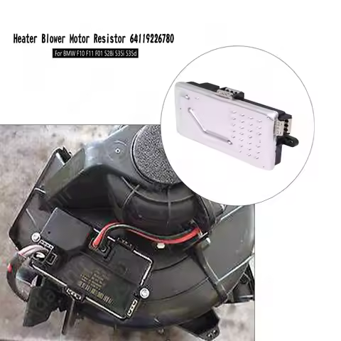 AC Heater Blower Motor Regulator Resistor for BMW 528i 535d 535i 550i 640i 740Li M5 M6 ActiveHybrid 