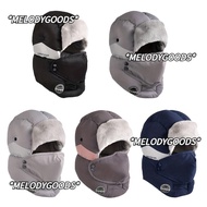 MELODG Earflap Hats, Warm Russian Bomber Cap, Winter Thickening Soft Casual Ear Protectors Hats Outd