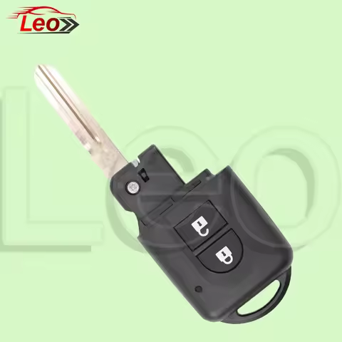 Leo For NISSAN qashqai j10 navara d40 micra k12 note e11 tiida X-trail Car Smart Remote Key 2 Button