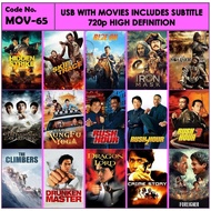 Usb With Movies Action Includes Subtitle MOV-65