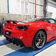 carbon fiber rear wing for Ferrari 488 carbon fiber rear spoiler for Ferrari 488 spider for Ferrari 