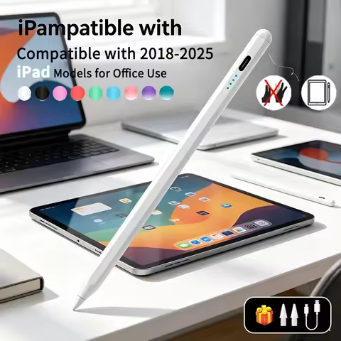 2026 Stylus Pen For Apple Pencil With Palm Rejection For iPad A16 Air 11 5 4 Pro 11th 13 12.9 M4 M3 