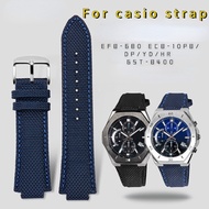 Casio G-SHOCK Heart of Steel Male strap EFB-680 ECB-10PB/DP/YD/HR GST-B400 EDIFIC 24 x14mm nylon Gen