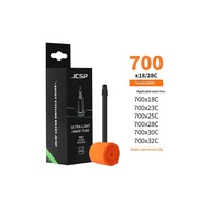 Ultralight Bike Inner Tube 700 x 18 25 28 Road Bicycle TPU Tire 45/65/85mm Length French Valve Super