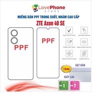 ZTE Axon 40 SE PPF anti-fingerprint screen protector self-healing scratches - Love Phone