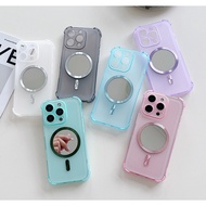 Fashionable Magnetic Frosted Phone Case for Xiaomi Redmi 14C 13C 13 12C 12 10A 10 9C POCO F3 F5 F6 P