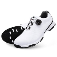 PGM Men Golf Shoes Knob Shoelaces Anti-side Slip Waterproof Mens Sports Shoes Sneakers XZ095