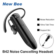 New Bee B42 หูฟังบลูทูธตัดเสียงรบกวน หูฟังไร้สาย คุยต่อเนื่อง 15 ชั่วโมง Bluetooth noise canceling headset
