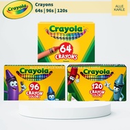 Crayola Crayons | 48 Colors 64 Colors 96 Colors 120 Colors | Alle Karle