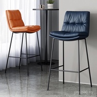 Chair Luxury Counter Island Bar Stool Chair Simple Kitchen Light Outdoor Metal No Household Bar High