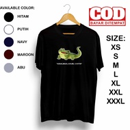 KAOS DISTRO I GAMBAR FULL PRINT | GAMBAR LUCU & KATA-KATA KEREN TERBARU | KAOS GAMBAR | BUAYA DARAT
