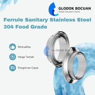 6" Ferrule Sanitary Foodgrade Stainless Steel 306 Size 6" Inch