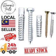 Metal Wall Plug / Wall Plug Besi / Iron Extension Anchor(Pack of 10)