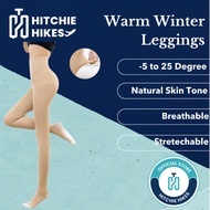 Hitchie 720 Thread Count Winter Cold Warm Legging Woman Natural Skin Tone  Seamless Tight Cotton Per