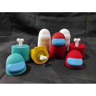 Among Us Mini-Figure Astronaut & Tabung/Money Box (Read Description)