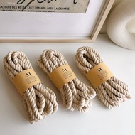 Macrame原色編織棉繩 12mm / 5M