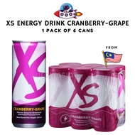 Xs Energy Drink Cranberry-Grape Sugar free energy drink isotonic drink EXP 27/11/25
