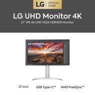 LG 27" 27UP850N IPS 4K UHD VESA HDR400 Ultrafine Monitor (USB Type-C )