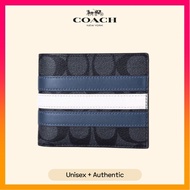 Coach Varsity 3-in-1 Stripe Signature Men's Wallet