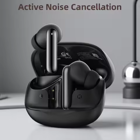 QCY Melobuds N50 ANC Bluetooth 5.4 Wireless Earphones Active Noise Cancellation 6 Mics Clear Call Ea