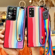 Ốp lưng sọc cầu vồng Samsung S21 Ultra/S21+/ Note 20 Ultra /Note 20 / S20 Ultra / S20+ / Note 10 plu