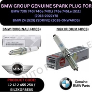 BMW GENUINE SPARK PLUG FOR BMW 730i 740i 740e 740Li 745e 745Le [G11] '15-22YR / BMW Z4 [G29] (SDRIVE