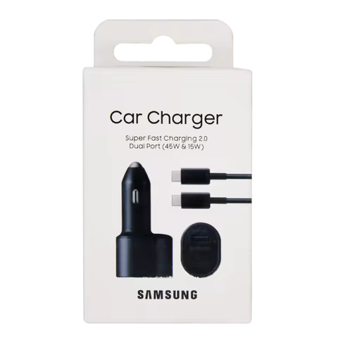 Samsung S25 S24 Plus 45W Super Fast Charging 2.0 Car Charger 5A Type C Cable For Galaxy Z Flip Fold 