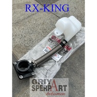 4Y2-E3581-00 ORIGINAL YAMAHA RX KING WATER CHAMBER TUBE SET INTEK PIR HOSE AND CLAMP