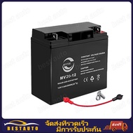 แบตเตอรี่สามล้อไฟฟ้า แบตเตอรี่ตะกั่วแห้ง แบตเตอรี่ 6-DZF-20 Battery สำหรับรถสามล้อไฟฟ้า แบตเตอรี่ตะก