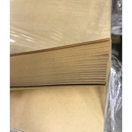 Light Kraft Paper 85lbs/100lbs/120lbs/150lbs B4 B5 Yellow DM Placemat Menu