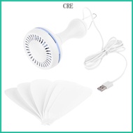 CRE Portable Ceiling Fan for Gazebo Tents Ceiling Canopy Fan for DC 5V  Power