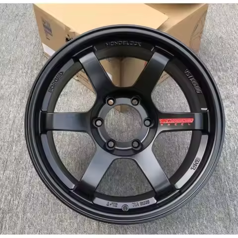 Custom 18x9J 6x139.7 Volk Racing Design Alloy Wheels 15-19 Inch 4x100 5x114.3 for Nissan Rays TE37 S