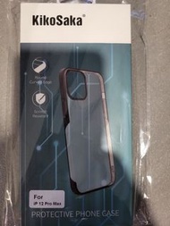 全新 KikoSaka iPhone 12 Pro Max 透明手機套