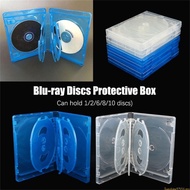 SUN 1PC DVD Jewelry Box Double DVD Acrylic DVD Case DVD Storage Case