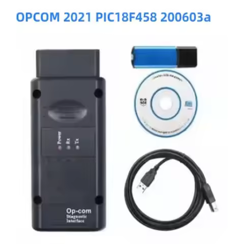 V1.95 2021 2006603a OP COM for V1.70 120309a 2014V OBD2 OP-COM Car Diagnostic Scanner Real PIC18f458