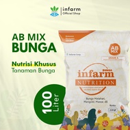 Infarm Nutrisi AB Mix Bunga Pupuk Organik/ Hidroponik Untuk BUNGA