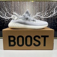 包順豐 👟 實拍6款 Adidas Originals Yeezy Boost 350 V2 Static 白滿天星 Size：36 36.5 37 38 38.5 39 40 40.5 41 42 