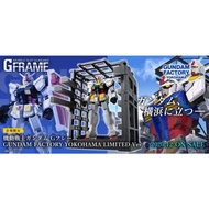 BANDAI MOBILE SUIT GUNDAM G FRAME RX-78F00 GUNDAM FACTORY YOKOHAMA LIMITED VER.