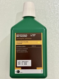 【醫療】Betadine Antiseptic Solution 必妥碘 傷口殺菌液 500ml